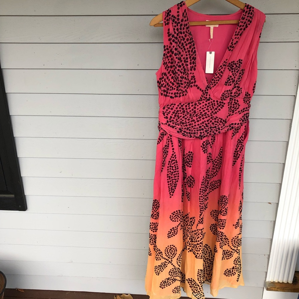 Verb Maxi Dress Ombre Floral Summer - Picture 4 of 12